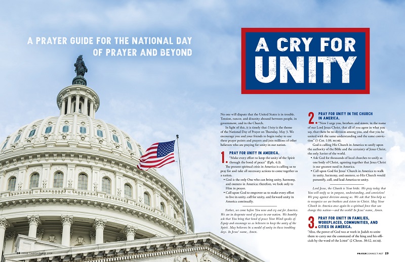 A Prayer Guide For The National Day Of Prayer And Beyond