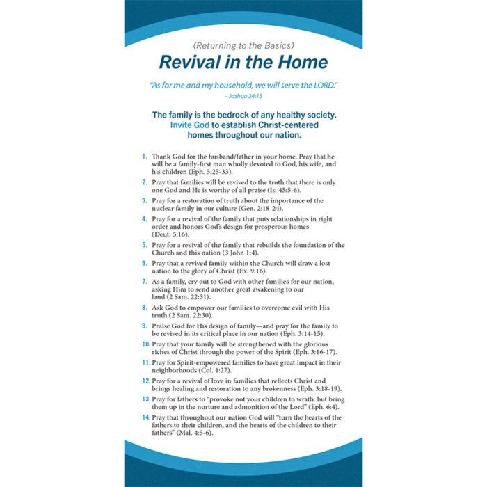 Revival in the Home