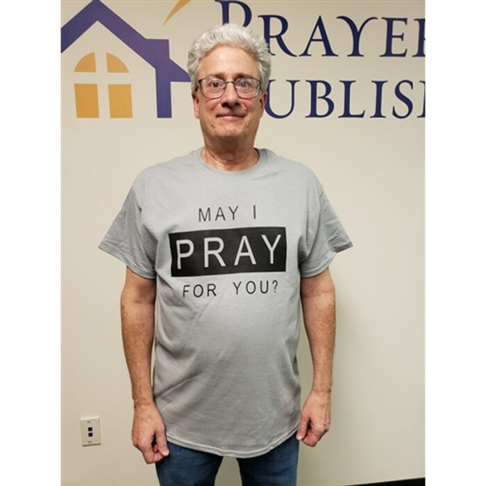 May I Pray T-Shirt (Gray) Size 2X