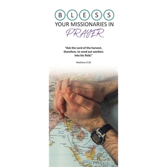 B-L-E-S-S Your Missionaries With Prayer - Pack of 25 Brochures