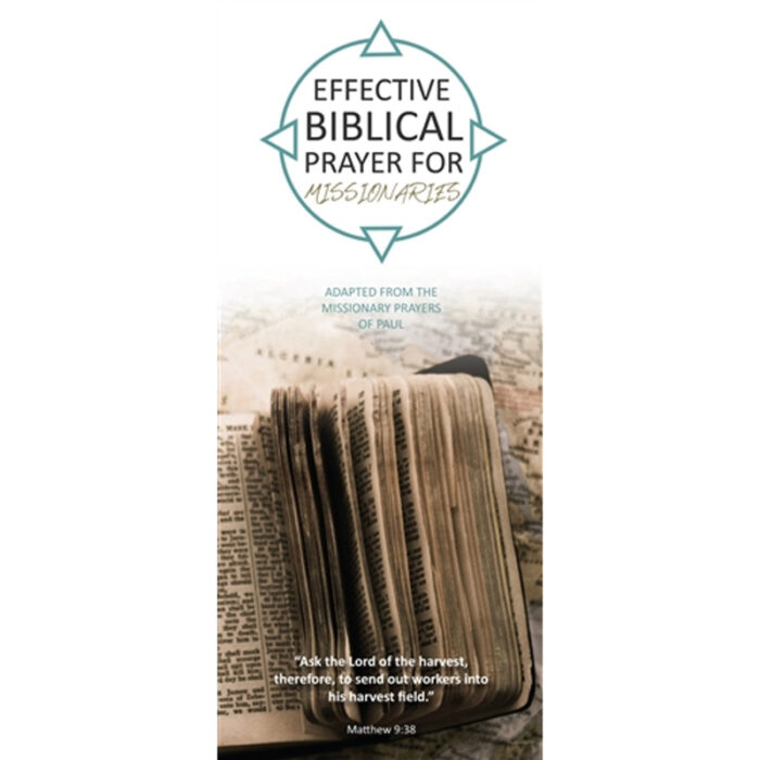 Effective Biblical Prayers for Missionaries - PDF Format