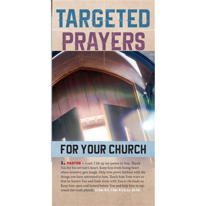 Targeted Prayers for Your Church - 50 Pack
