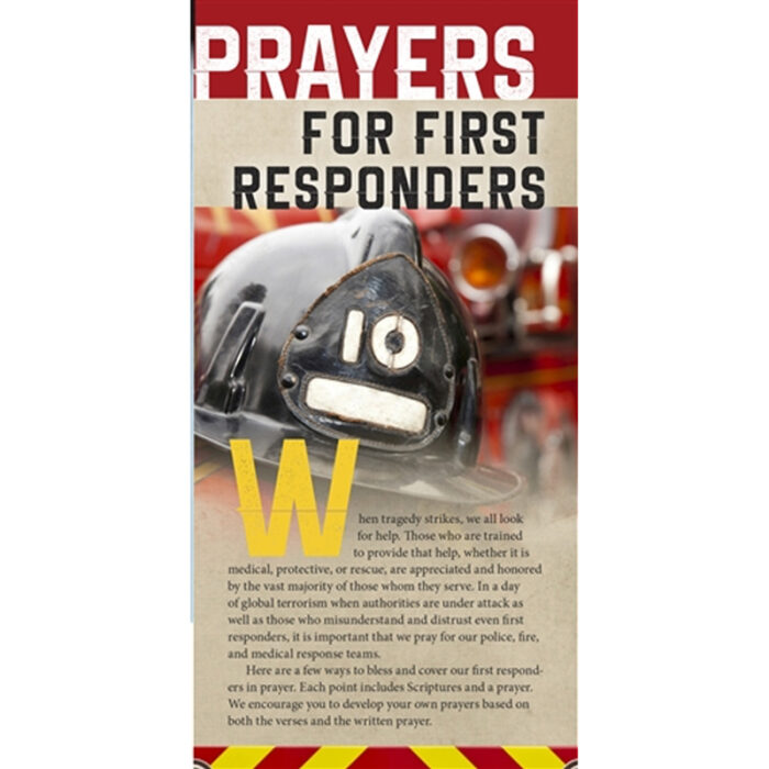 Prayers for First Responders - 50 Pack
